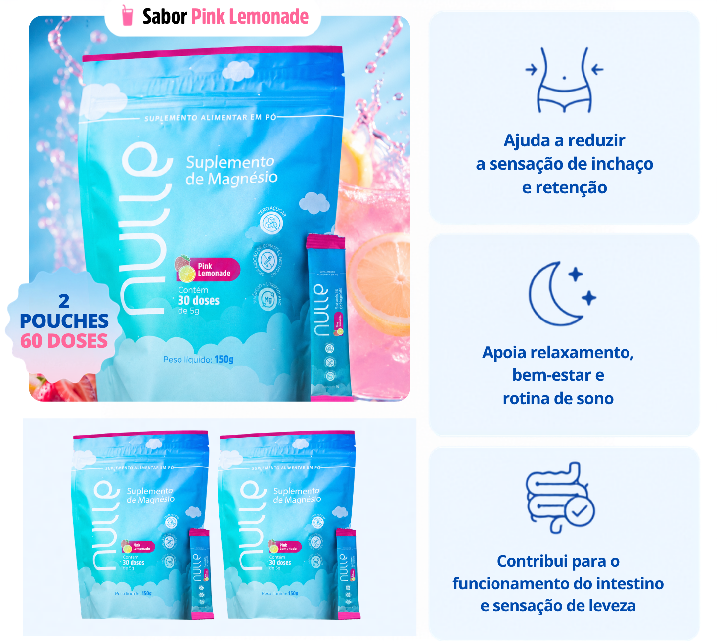 Kit 2 Pacotes Nulle